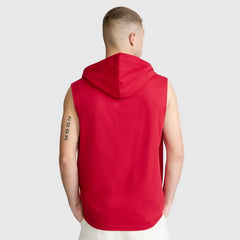 Jersey Sleeveless Hoodie, C Logo