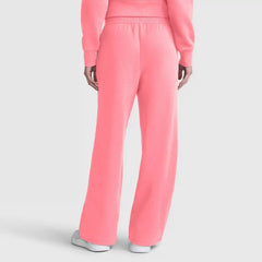 Wide Leg Fleece Sweatpants, C Logo