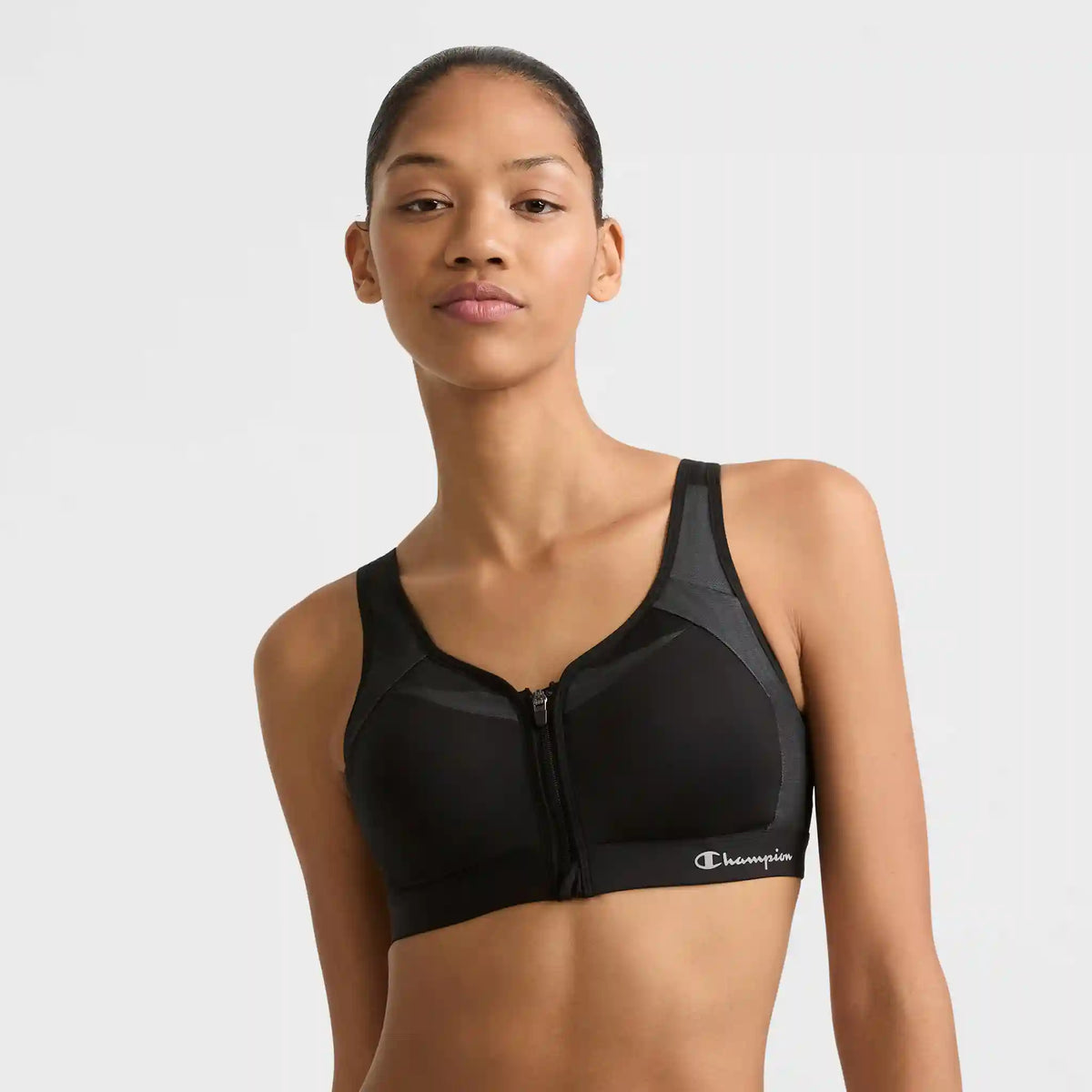 Motion Control Zip Sports Bra